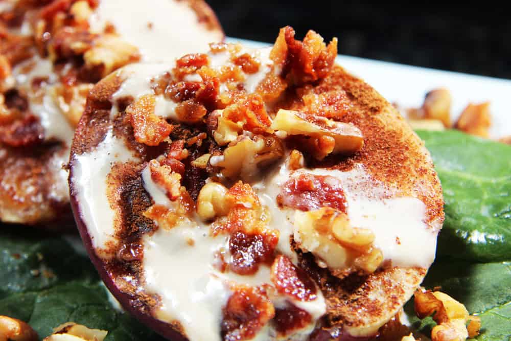 Cinnamon-Broiled-Peaches-with-Bacon-Walnuts-and-Honey-Balsamic-Yogurt-(5)