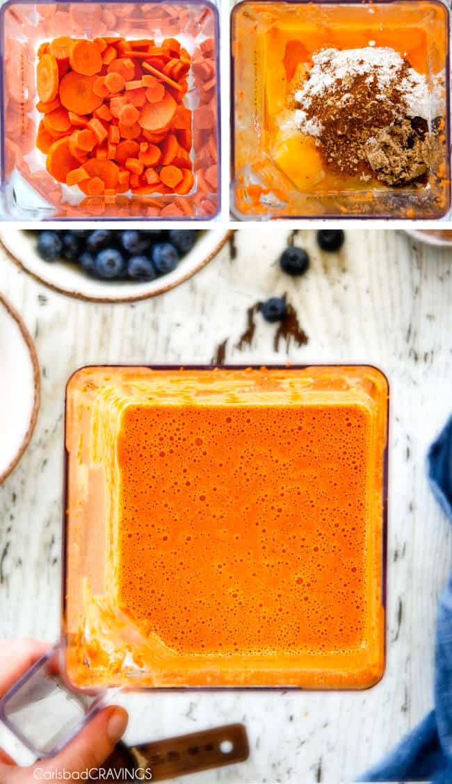 Showing how to make Carrot Cake Crepes.