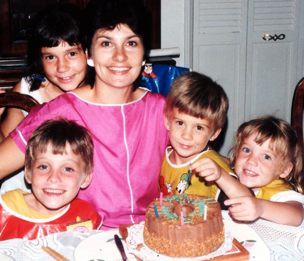 Celebrating my Mom, 1986