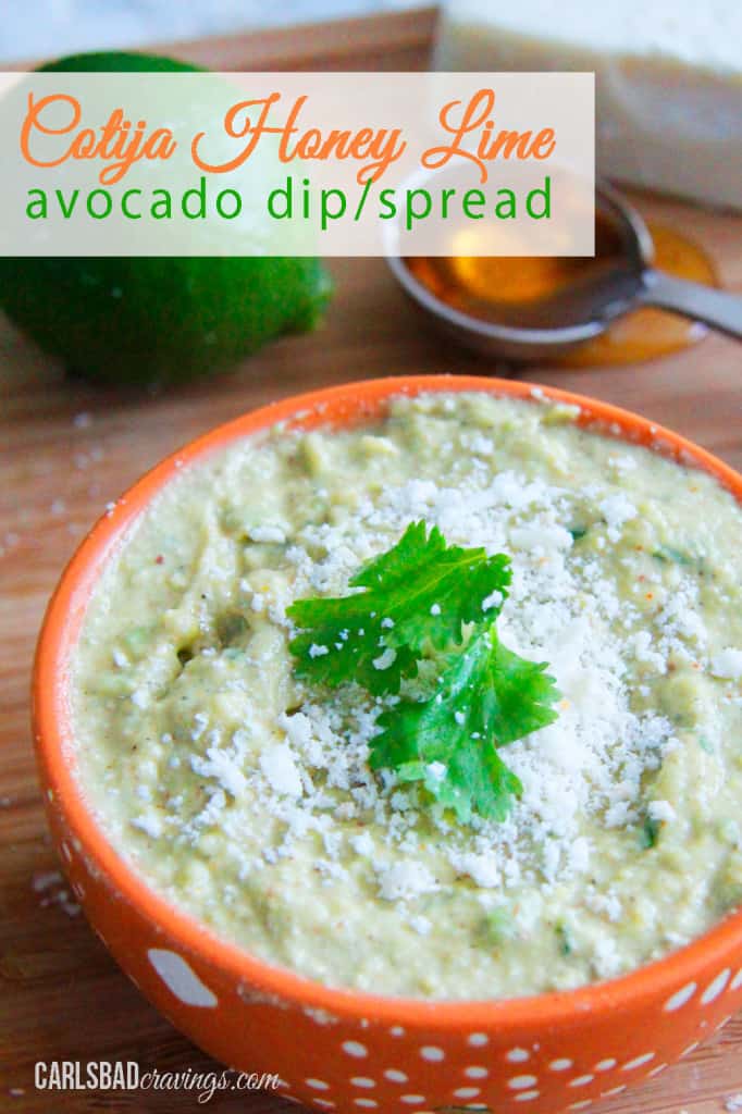 healthy avocado dip with Greek yogurt