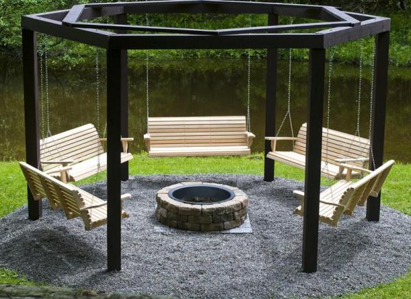 fire pit swign set