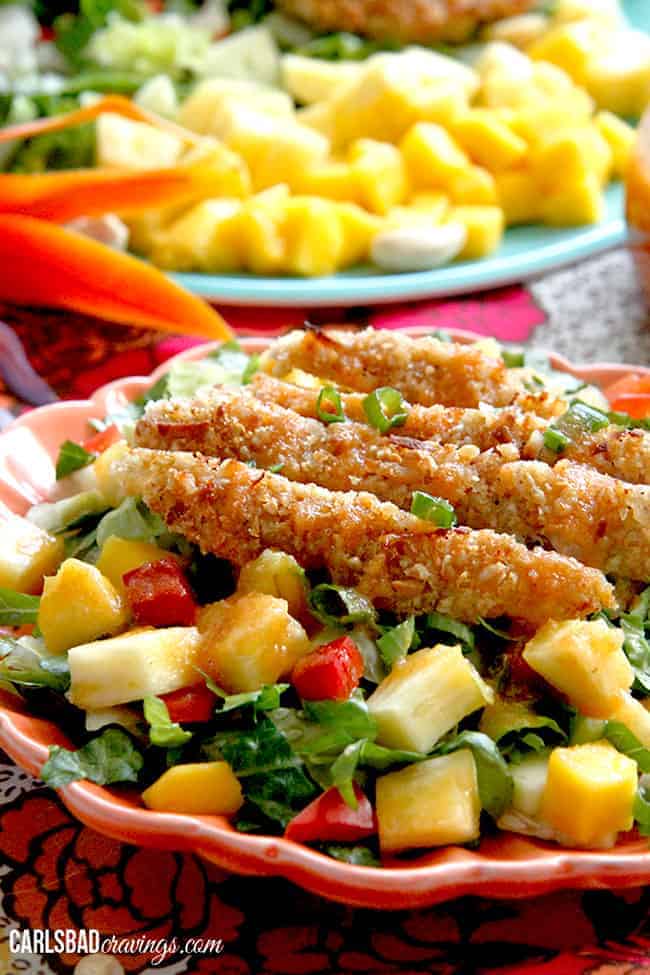 up close cashew chicken salad recipe