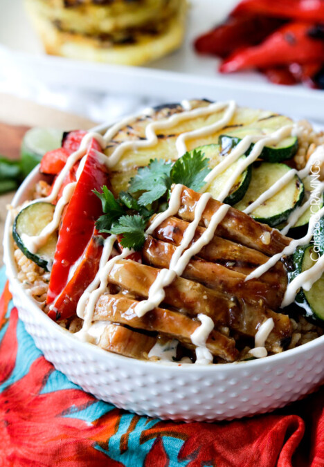 Teriyaki Chicken Bowls | Carlsbad Cravings