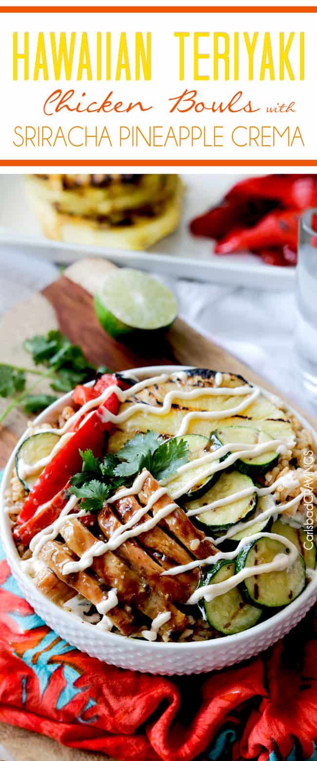 Teriyaki Chicken Bowls | Carlsbad Cravings