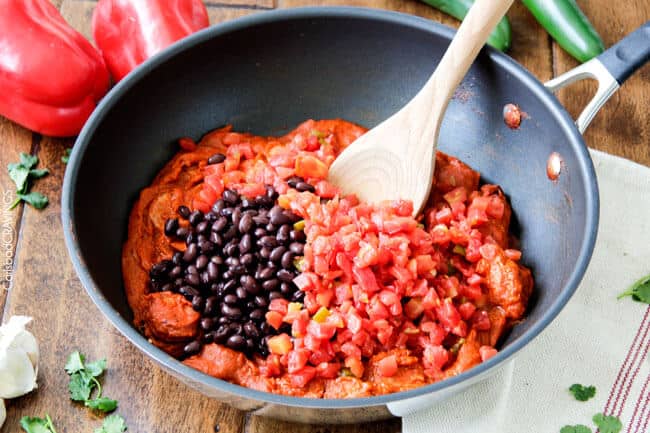 20 Minute One Skillet TexMex Sausage and Rice is quick and delicious and bursting with flavor from the most amazing Creamy Roasted Red Pepper Jalapeno Sauce for a hearty, comforting one pot meal the whole family will love!