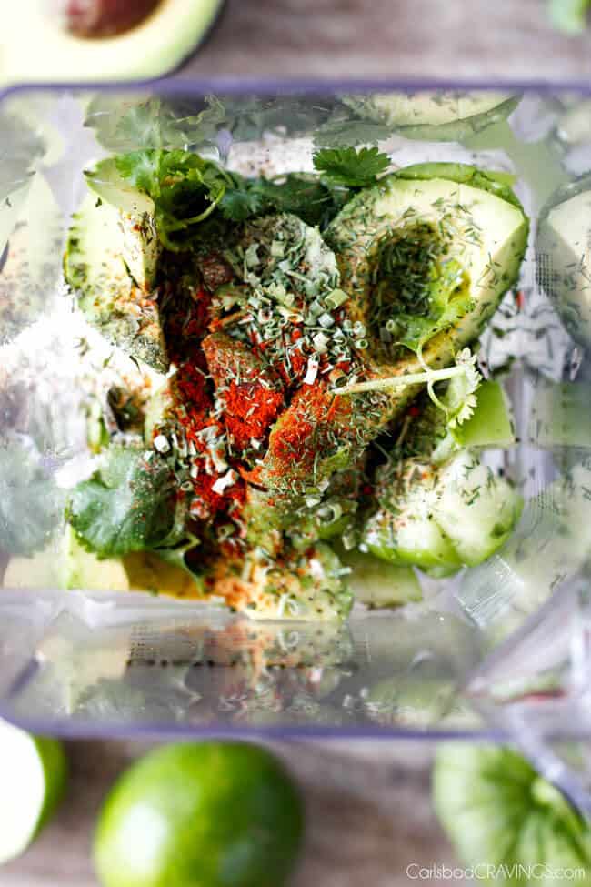 These Avocado Chicken Salad Sandwiches are my favorite way to use leftover chicken! They are super easy, creamy, flavorful, refreshing and I love the Mexican spices and crunch of tortilla strips!