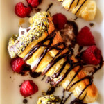 Wonderfully EASY Puff Pastry Cannoli Cones stuffed with dreamy authentic cannoli filling are super impressive yet hardly any effort! Make ahead for your next party!