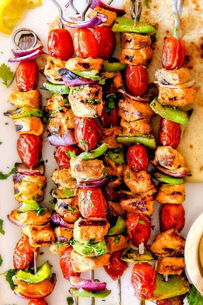 tandoori chicken kabobs