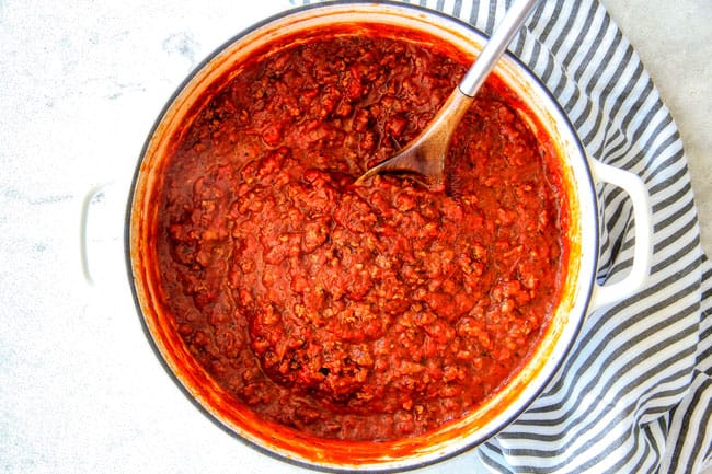 This Million Dollar Baked Penne has been a family favorite for decades! We serve it at all our family gatherings because its SO good, so easy! The homemade sauce is incredible and the hidden layer of creamy/cheesiness is to live for!