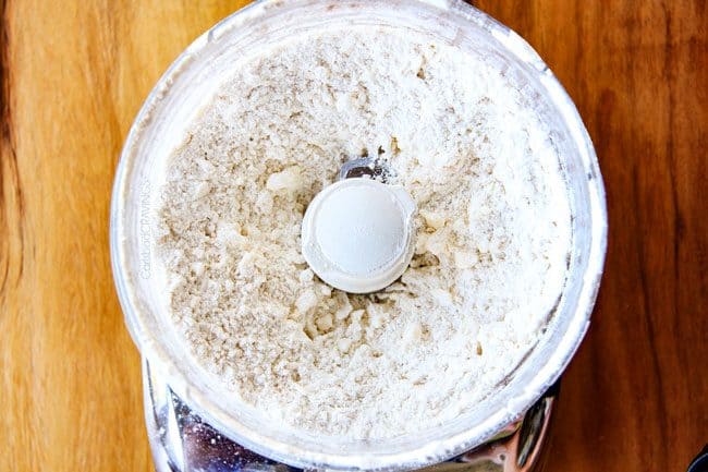 Homemade Pie Crust Recipe in a food processor.