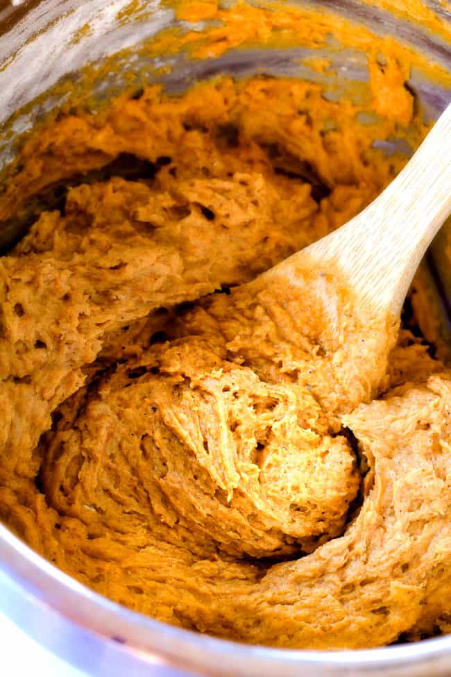 These are the BEST Pumpkin Cookies I've ever had! They are super soft, tons of flavor and the Cinnamon Cream Cheese Frosting is so addicting I was licking the bowl! I brought these to a Halloween Party and they were the first dessert gone!