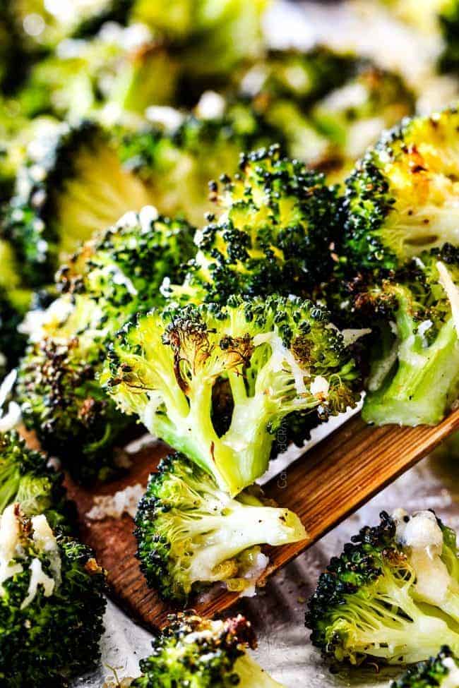 Roasted Parmesan Broccoli