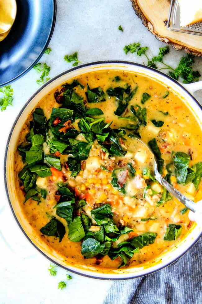 This one pot Loaded Zuppa Toscana Soup is truly better than Olive Garden's - by a long shot! It's creamy, comforting. makes great leftovers and my family LOVES it!