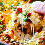 This quick and easy Jalapeno Popper Dip recipe tastes like your favorite appetizer in EASY, warm, creamy, cheesy addicting dip form!  It is my go-to party appetizer that everyone LOVES!!! 