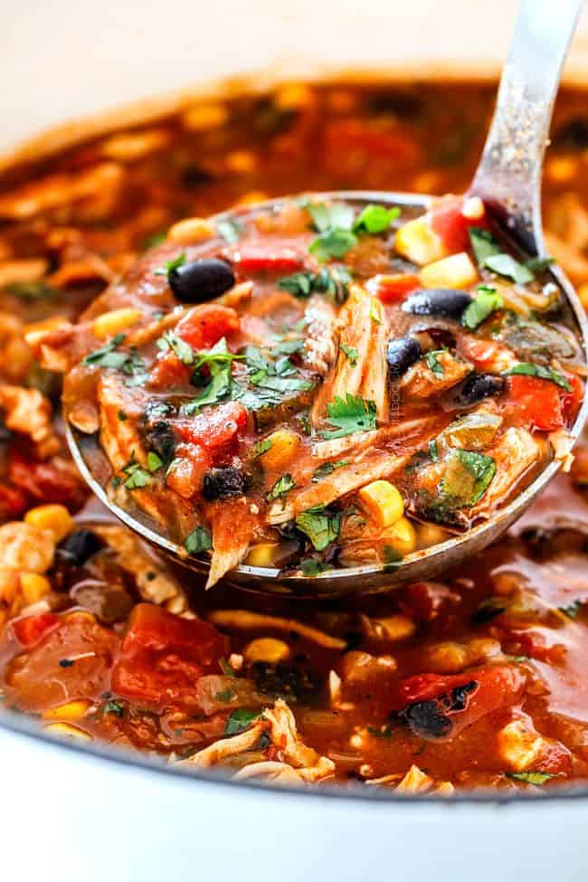 How to freeze Chicken tortilla soup by letting to cool to before freezing