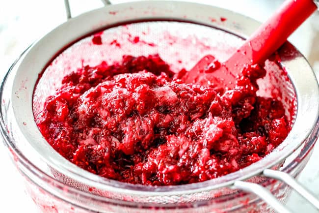 showing how to make ambrosia salad by stirring pineapple, sugar and cranberries together