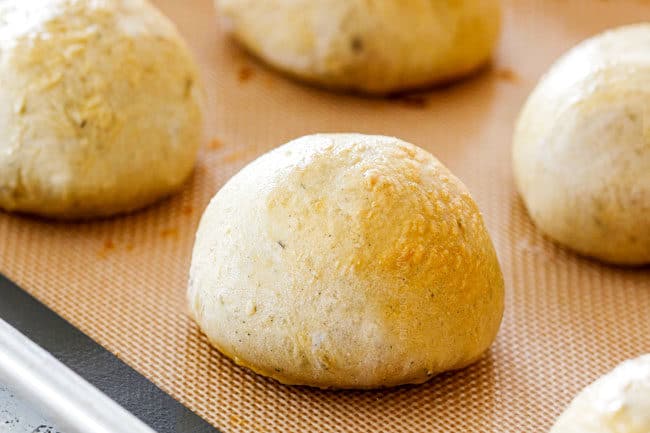 showing how to make leftover turkey recipe by baking dough with leftover turkey inside