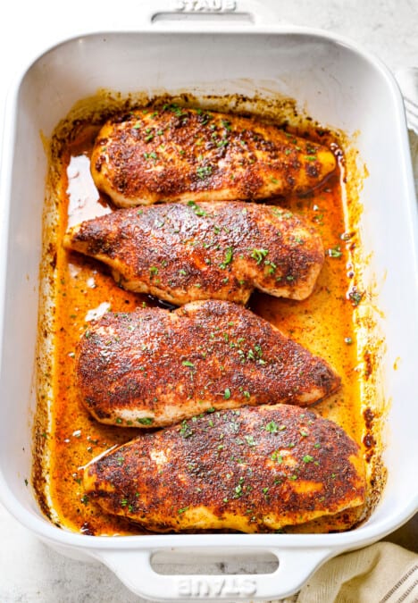 oven baked chicken breast baked in a 9x13 pan